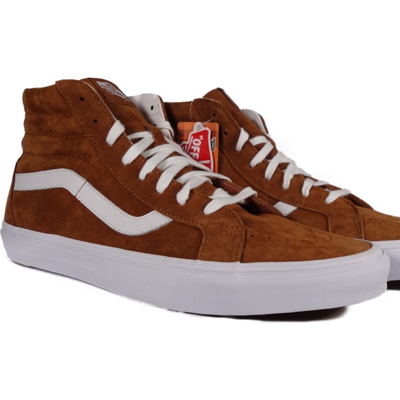 vans pig suede brown